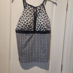 Land's End Women's Tankini Swim Suit Top